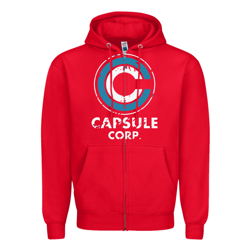 Capsule Corporation Essentia Zipper Hoodie by linhVisuals | Teevron