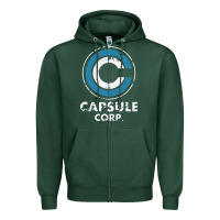 Sports Green capsule corporation essentia Zipper Hoodie - linhVisuals