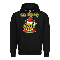 Black christmas grinchffindor! grinch Zipper Hoodie - linhVisuals