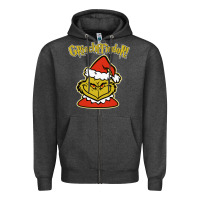 Charcoal Heather christmas grinchffindor! grinch Zipper Hoodie - linhVisuals