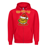 Red christmas grinchffindor! grinch Zipper Hoodie - linhVisuals