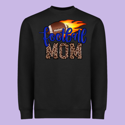 Football Mom Heavyweight Sweatshirt Designed By Jahusdesignshop