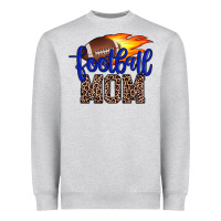 Heather Grey football mom Heavyweight Sweatshirt - JahusDesignShop