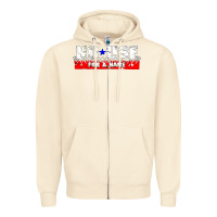Sandshell American punk Zipper Hoodie - linhVisuals