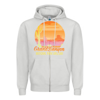 Dove Grey grand canyon national park t  shirt grand canyon arizona u s national Zipper Hoodie - linhVisuals