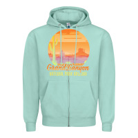 Seafoam grand canyon national park t  shirt grand canyon arizona u s national Zipper Hoodie - linhVisuals