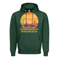 Sports Green grand canyon national park t  shirt grand canyon arizona u s national Zipper Hoodie - linhVisuals