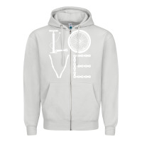 Dove Grey cycling t  shirt cycling cyclist t  shirt (1) Zipper Hoodie - linhVisuals