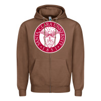 Chestnut santa clara u seal Zipper Hoodie - linhVisuals