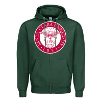 Sports Green santa clara u seal Zipper Hoodie - linhVisuals
