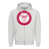 Dove Grey santa clara u seal Zipper Hoodie - linhVisuals