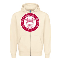 Sandshell santa clara u seal Zipper Hoodie - linhVisuals