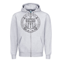 Heather Grey .university of southern california Zipper Hoodie - linhVisuals