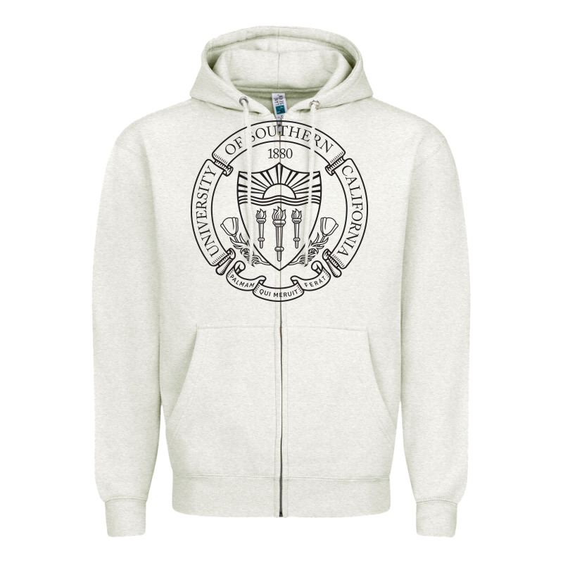 .university Of Southern California Zipper Hoodie by linhVisuals | Teevron