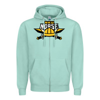 Seafoam northern kentucky norse Zipper Hoodie - linhVisuals
