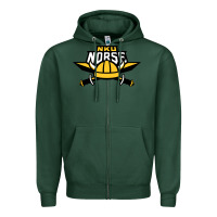 Sports Green northern kentucky norse Zipper Hoodie - linhVisuals