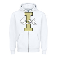 White idaho vandals Football team Zipper Hoodie - linhVisuals