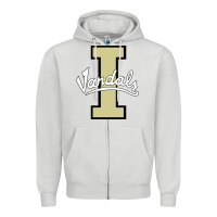 Dove Grey idaho vandals Football team Zipper Hoodie - linhVisuals