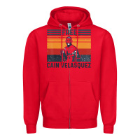Red free cain velasquez vintage t shirt Zipper Hoodie - linhVisuals