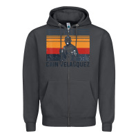 Smoke free cain velasquez vintage t shirt Zipper Hoodie - linhVisuals