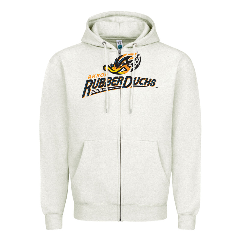 Akron Rubberducks Zipper Hoodie by linhVisuals | Teevron