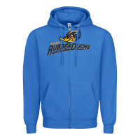 True Royal akron rubberducks Zipper Hoodie - linhVisuals