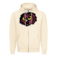 Sandshell temple owls Zipper Hoodie - linhVisuals