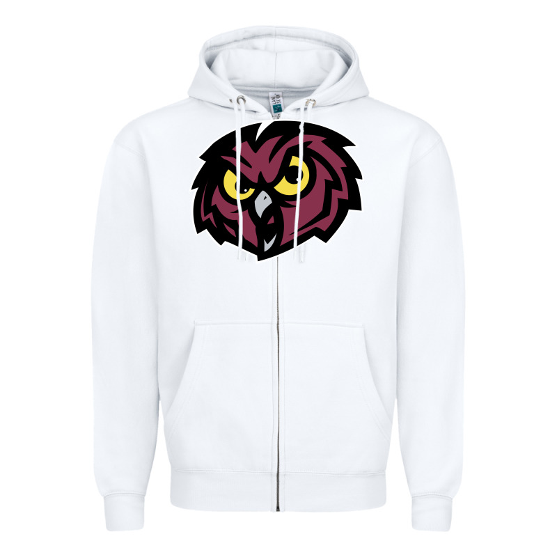 Temple Owls Zipper Hoodie by linhVisuals | Teevron