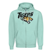 Seafoam towson tigers Zipper Hoodie - linhVisuals