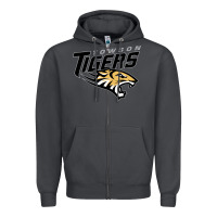 Smoke towson tigers Zipper Hoodie - linhVisuals