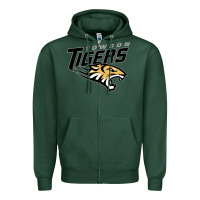 Sports Green towson tigers Zipper Hoodie - linhVisuals