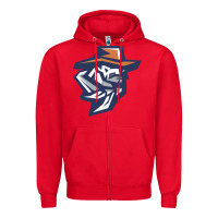Red utep miners Zipper Hoodie - linhVisuals