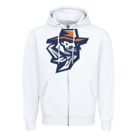 White utep miners Zipper Hoodie - linhVisuals