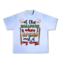 Grape Ice at the ballpark is where i spend most my days Urban Heavy Tee - BundleAndBundleShop