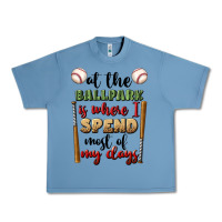 Pebble Blue at the ballpark is where i spend most my days Urban Heavy Tee - BundleAndBundleShop