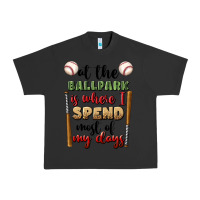 Pigment Black at the ballpark is where i spend most my days Urban Heavy Tee - BundleAndBundleShop