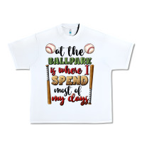 White at the ballpark is where i spend most my days Urban Heavy Tee - BundleAndBundleShop
