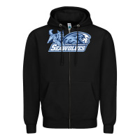 Black sonoma state seawolves Zipper Hoodie - linhVisuals