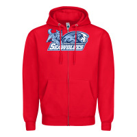 Red sonoma state seawolves Zipper Hoodie - linhVisuals