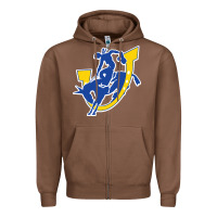 Chestnut southern arkansas magnolia Zipper Hoodie - linhVisuals