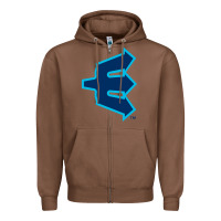 Chestnut everett aquasox Zipper Hoodie - linhVisuals