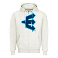 Oatmeal Heather everett aquasox Zipper Hoodie - linhVisuals
