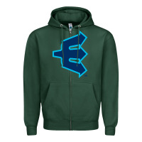 Sports Green everett aquasox Zipper Hoodie - linhVisuals