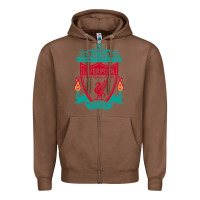Chestnut new you'll never walk alone liverpool Zipper Hoodie - linhVisuals