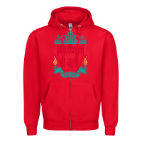 Red new you'll never walk alone liverpool Zipper Hoodie - linhVisuals