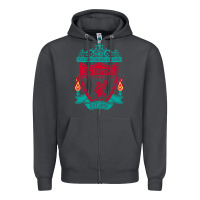Smoke new you'll never walk alone liverpool Zipper Hoodie - linhVisuals