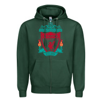 Sports Green new you'll never walk alone liverpool Zipper Hoodie - linhVisuals