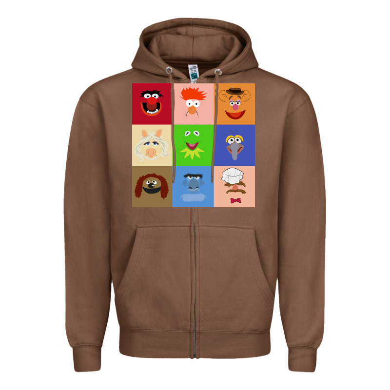 Muppets And Friends Zipper Hoodie by linhVisuals | Teevron