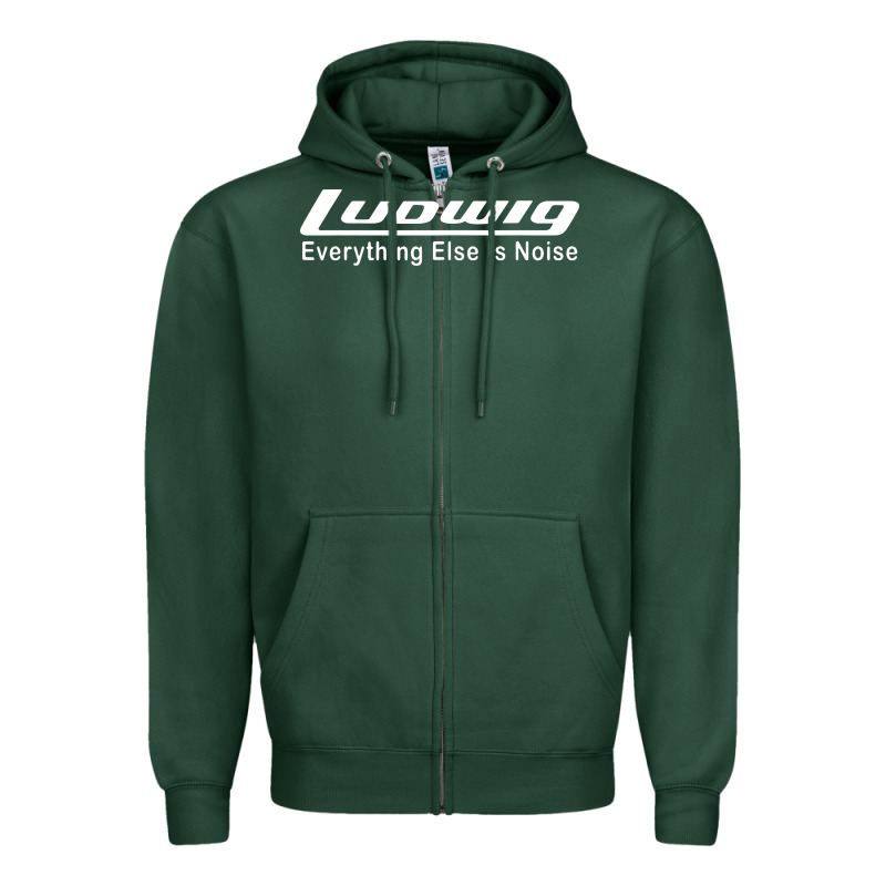 Ludwig Percussion Zipper Hoodie by linhVisuals | Teevron