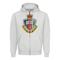 Dove Grey australian defence force academy coat of arms Zipper Hoodie - linhVisuals